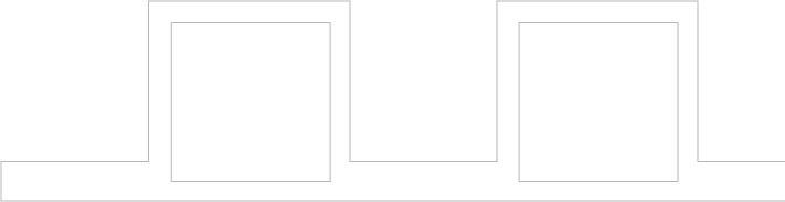 Schema tecnico elementi lamellari Alupoli